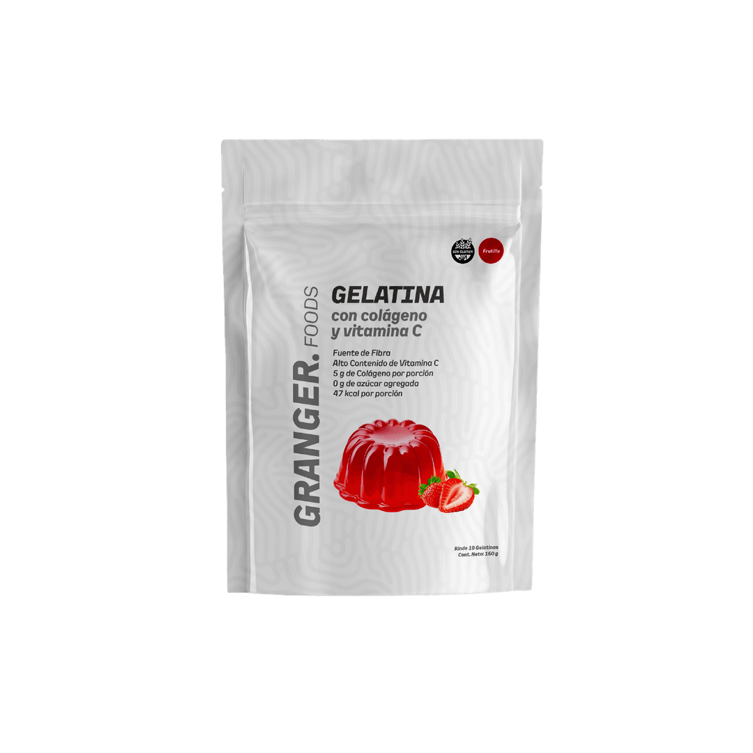 GELATINA CON COLAGENO FRUTILLA x150g